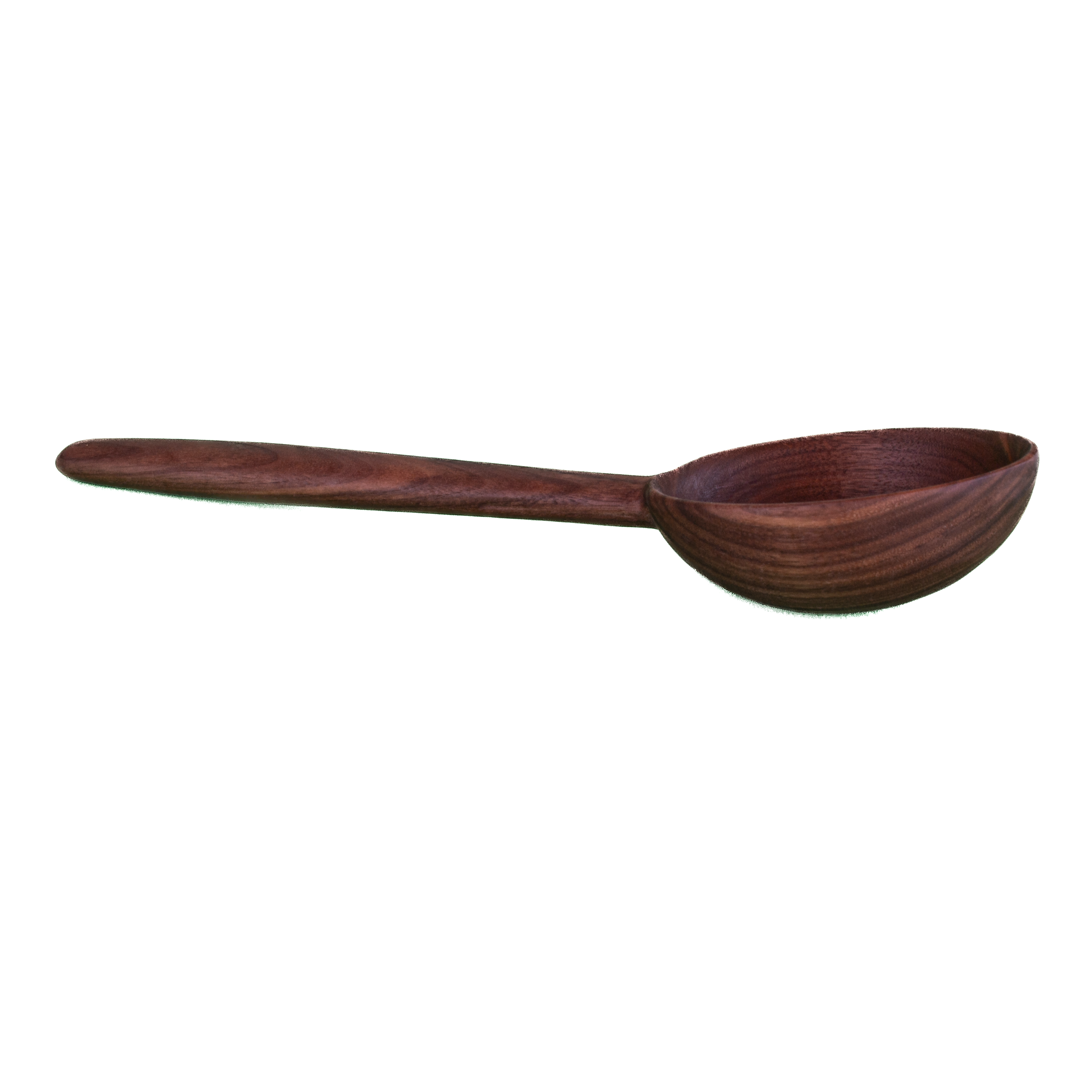 Large slotted wooden cooking spoon for draining and stirring
