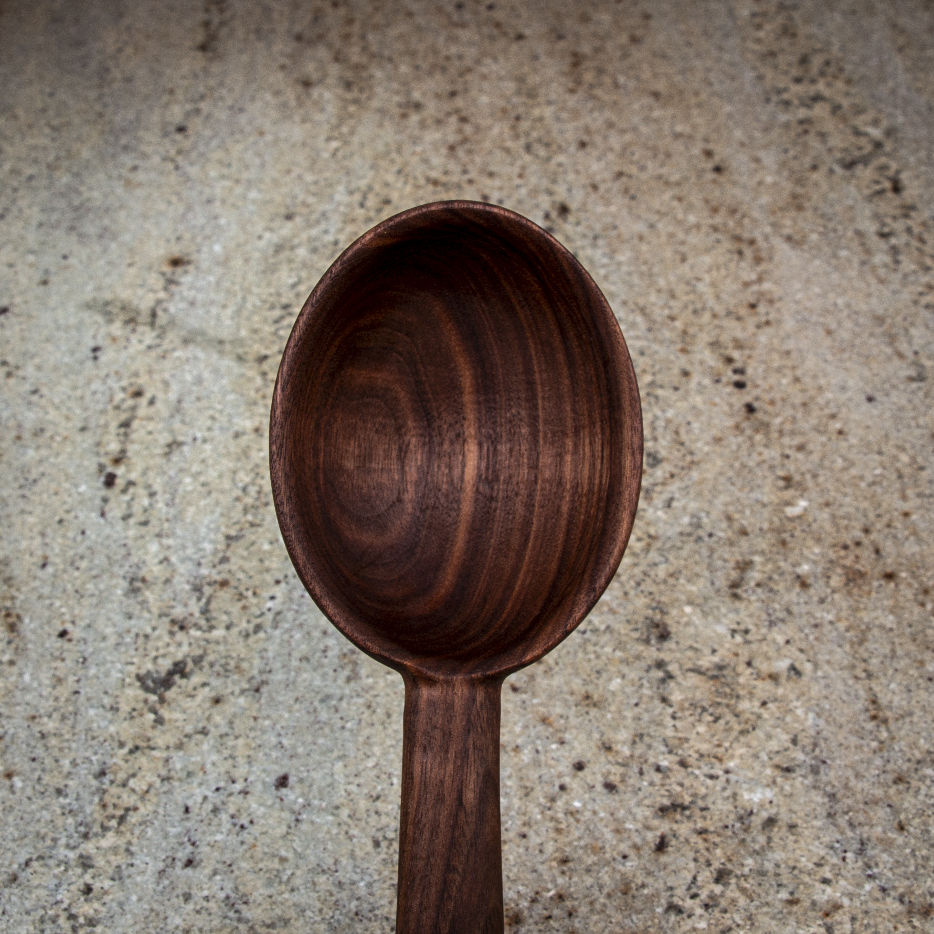 Large wooden cooking spoon for high-end kitchen use