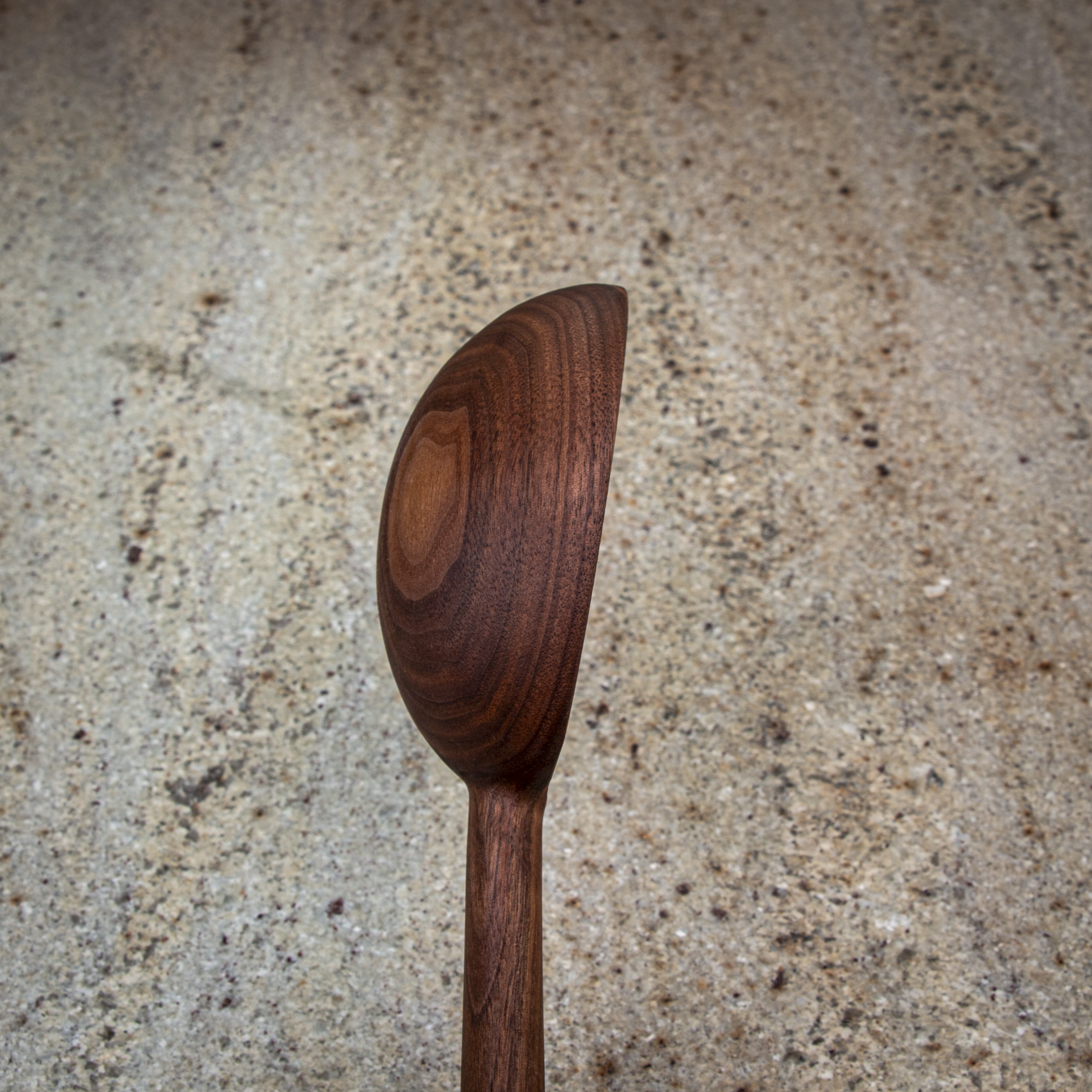 Large wooden cooking spoon for high-end kitchen use