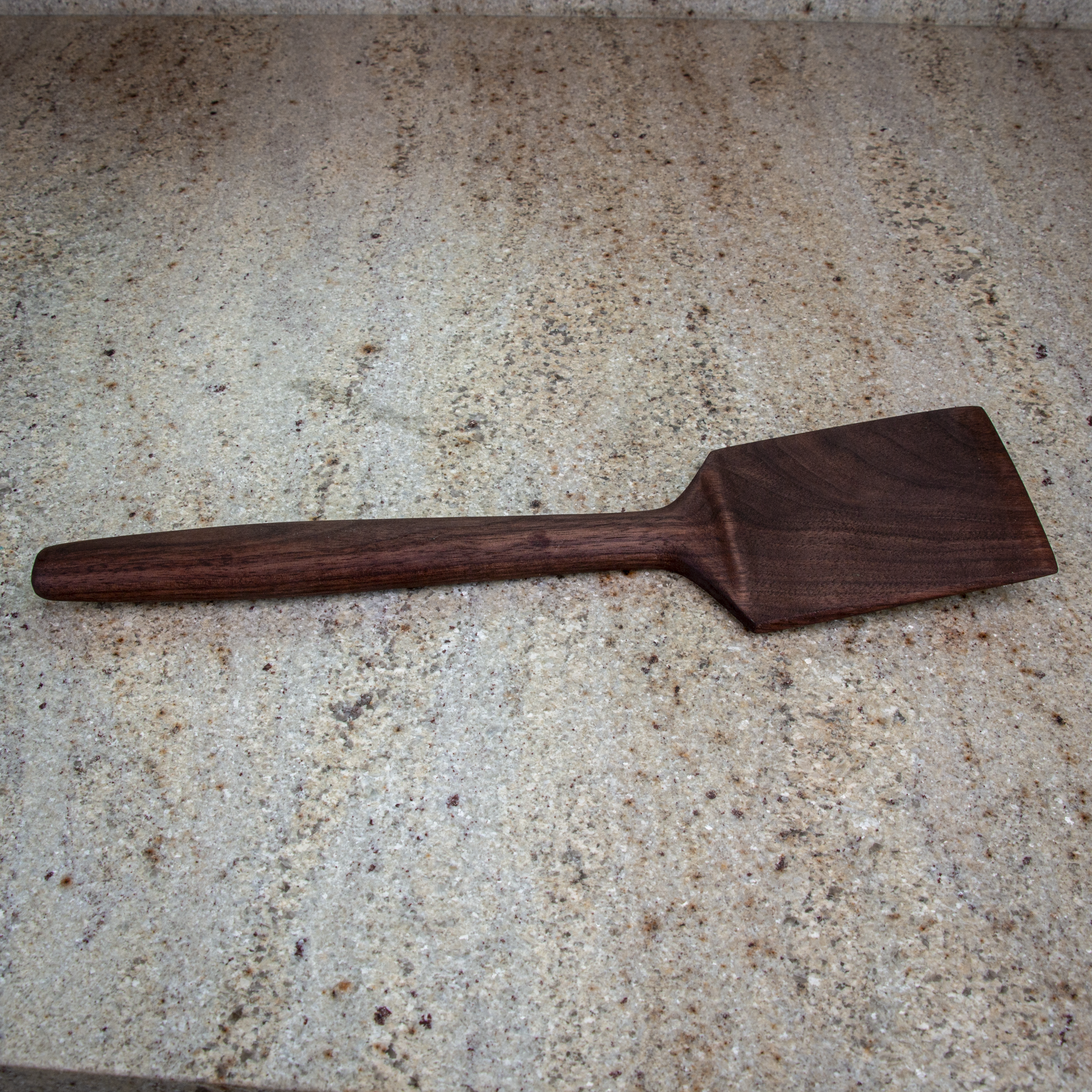 Solid wood turner spatula for high-end kitchen cooking